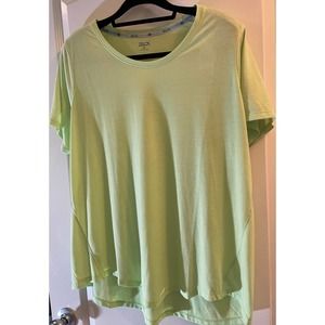Zelos Plus Size 2X NWT Gummi Green Crew Neck Short Sleeve T-Shirt